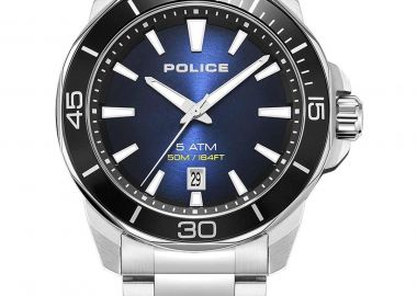 POLICE Thornton - PEWJH0021402, Silver case with Stainless Steel Bracelet - Police - 