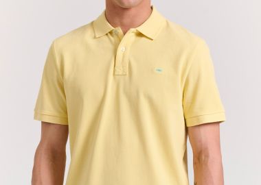 Polo μπλούζα με κεντημένο logo - The essentials - FUNKY BUDDHA - 