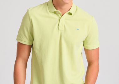 Polo μπλούζα με κεντημένο logo - The essentials - FUNKY BUDDHA - 