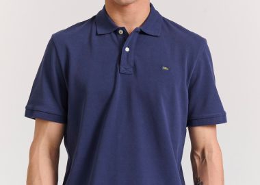Polo μπλούζα με κεντημένο logo - The essentials - FUNKY BUDDHA - 