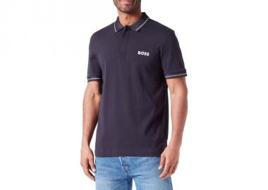 Polo Shirt Boss Paule 1 BLU M 50512892402 - BOSS - 