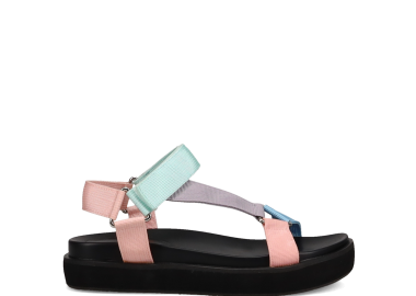 Πολύχρωμο σανδάλι footbed - MIGATO - 