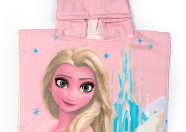 Πόντσο Παιδικό Microfiber 50x100εκ. Frozen 38 Pink Disney DimCol - DimCol - 