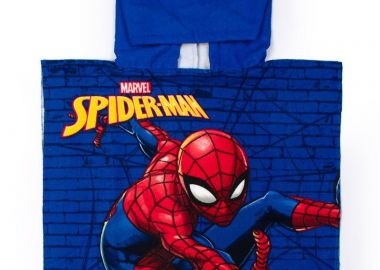 Πόντσο Παιδικό Microfiber 50x100εκ. Spider-Man 04 Blue Marvel DimCol - DimCol - 