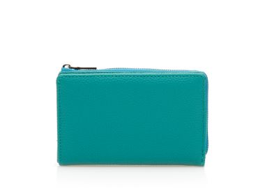 Πορτοφόλι βεραμάν δερματίνη με φερμουάρ και κούμπωμα ΒΕΡΑΜΑΝ - Tsoukalas - 