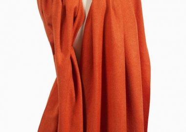 ΠΟΡΤΟΚΑΛΙ ΚΑΣΚΟΛ ΜΕ ΚΑΣΜΙΡΕΝΙΑ ΥΦΗ ΚΑΙ ΚΡΟΣΣΙΑ ΣΤΙΣ ΑΚΡΕΣ - Anna Raxevsky - 