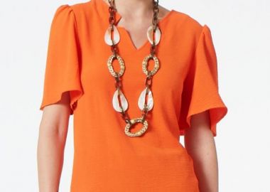 ΠΟΡΤΟΚΑΛΙ ΚΟΝΤΟΜΑΝΙΚΗ ΜΠΛΟΥΖΑ - Anna Raxevsky - 