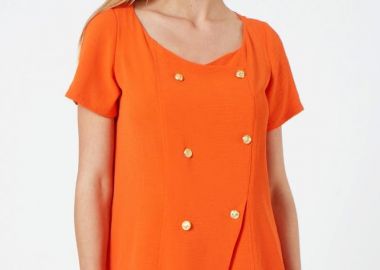 ΠΟΡΤΟΚΑΛΙ ΚΟΝΤΟΜΑΝΙΚΗ ΜΠΛΟΥΖΑ ΦΑΚΕΛΟΣ - Anna Raxevsky - 