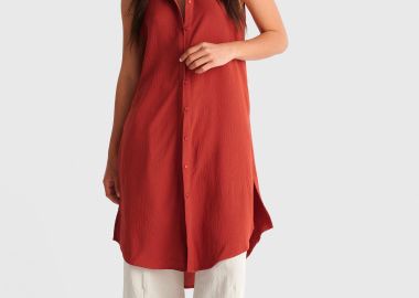 Πουκαμίσα αμάνικη μακριά - 5206179137003 -  - 