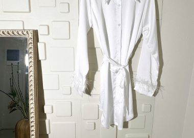 Πουκαμίσα Feather Λευκή - Amelie's - 