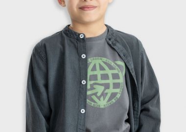 Πουκάμισο - ΑΝΘΡΑΚΙ 13-125003-4 - energiers - 