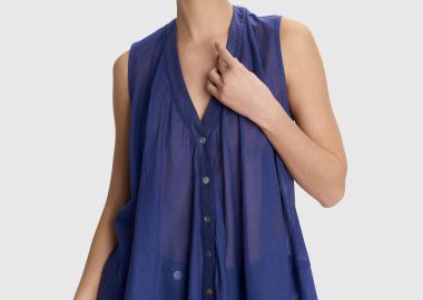 Πουκάμισο αμάνικο με ασυμμετρία - 5206634955227 -  - 