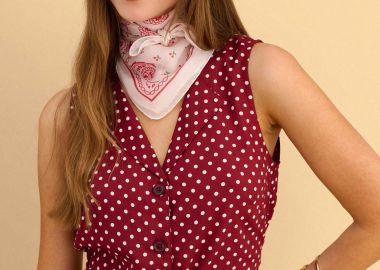 Πουκάμισο αμάνικο πουά - 5206179098137 -  - 