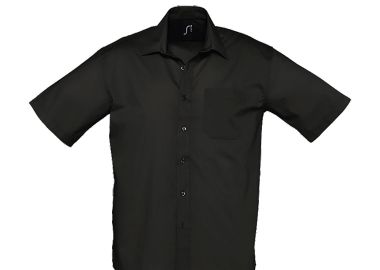 Πουκάμισο Ανδρικό Κοντομάνικο 16050 SOL'S Bristol Black - SOLS - 