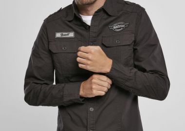 Πουκάμισο BD4023 Brandit Black Μαύρο - Brandit - 
