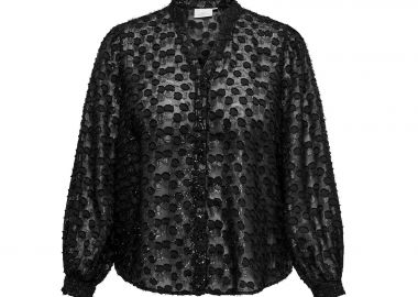 Πουκάμισο Carvicky με shimmer υφή - ONLY CARMAKOMA - 