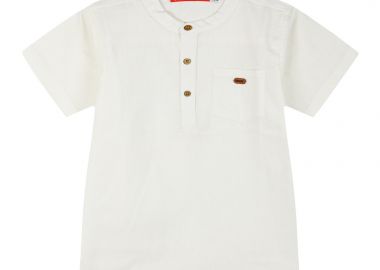 Πουκάμισο για αγόρι - Εκρού 13-225001-4 - energiers - 