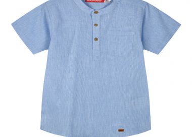 Πουκάμισο για αγόρι - ΓΑΛΑΖΙΟ 12-225101-4 - energiers - 