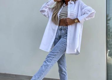 Πουκάμισο Jank Λευκό - Amelie's - 