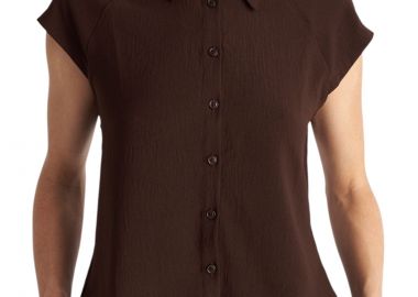 Πουκάμισο Κοντομάνικο Ale Αμάνικο 82276211-BROWN Γυναικείο - Ale - 