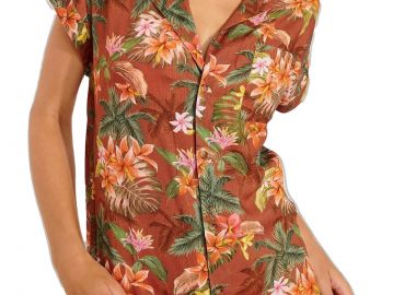 Πουκάμισο Κοντομάνικο Banana Moon Waila Hanaleida WAILA HANALEIDA-LIH78 Γυναικείο - Banana Moon - 