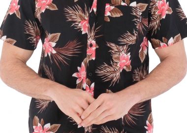 Πουκάμισο Κοντομάνικο Hurley Org Wedge MVS0005170-H016 Ανδρικό - Hurley - 