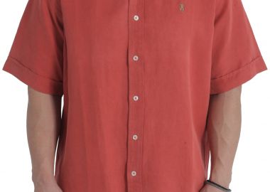 Πουκάμισο Κοντομάνικο Marlboro Classics Άνετη Γραμμή 2LW8344-L0071801-R520 Ανδρικό - Marlboro Classics - 