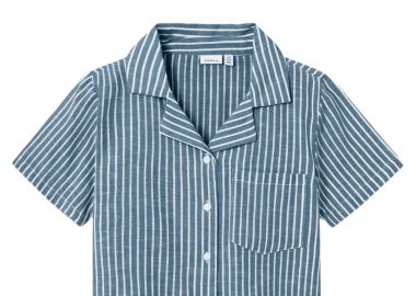 Πουκάμισο Κοντομάνικο Name It Nkmhilom 13229483-Provincial Blue Αγόρι - Name It - 