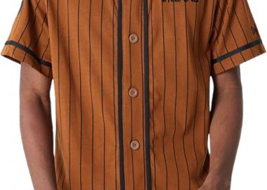 Πουκάμισο Κοντομάνικο New Era NE Pinstripe Jersey 60416416-251 Ανδρικό - New Era - 