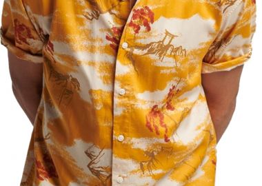 Πουκάμισο Κοντομάνικο Superdry Vintage Hawaiian M4010620A-9EQ Ανδρικό - Superdry - 
