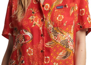 Πουκάμισο Κοντομάνικο Superdry Vintage Resort W6011284A-6WM Γυναικείο - Superdry - 