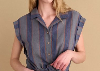 Πουκάμισο λινό ριγέ - 5206634932822 -  - 