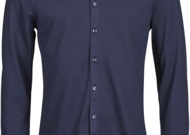 Πουκάμισο Luxury Stretch 1416 Tee Jays Tailored Fit Navy - Tee Jays - 