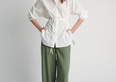 Πουκάμισο μακρύ με δέσιμο - 5207251961493 -  - 