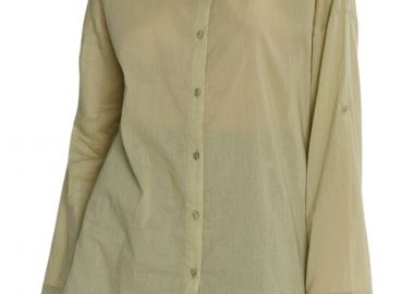 Πουκάμισο Μακρυμάνικο Ale Μακρυμάνικο Μονόχρωμο 8921224-PISTACHIO Γυναικείο - Ale - 