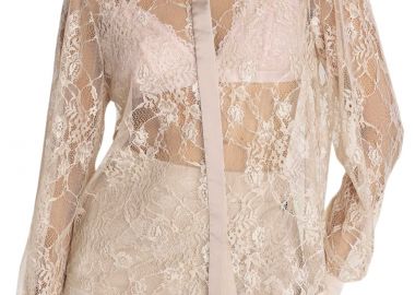 Πουκάμισο Μακρυμάνικο Ale Με Δαντέλα 8922324-BEIGE Γυναικείο - Ale - 