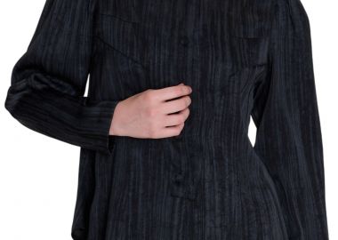 Πουκάμισο Μακρυμάνικο Ale Με Γιακά Μαο 8921906-BLACK Γυναικείο - Ale - 