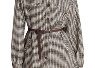 Πουκάμισο Μακρυμάνικο Attrattivo Καρό Με Ζώνη 92006608-MULTICOLOR Γυναικείο - Attrattivo - 