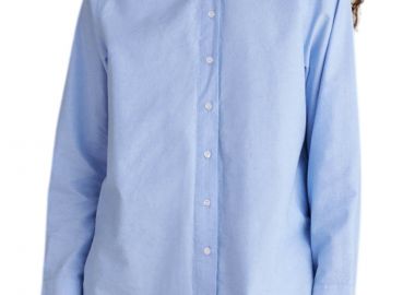 Πουκάμισο Μακρυμάνικο Attrattivo Μονόχρωμο 9922227-LIGHT BLUE Γυναικείο - Attrattivo - 