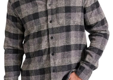 Πουκάμισο Μακρυμάνικο Funky Buddha Flannel Καρό FBM010-011-05-ANTHRACITE Ανδρικό - Funky Buddha - 