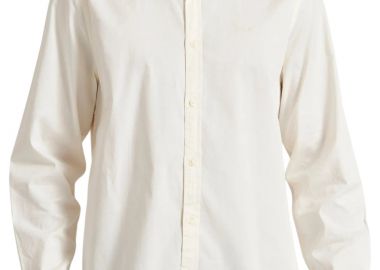 Πουκάμισο Μακρυμάνικο Funky Buddha Garment Dyed Twill FBM010-015-05-OFF WHITE Ανδρικό - Funky Buddha - 