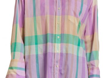 Πουκάμισο Μακρυμάνικο Gant Wide Cuff Madras 3GW4311236-519 Γυναικείο - Gant - 