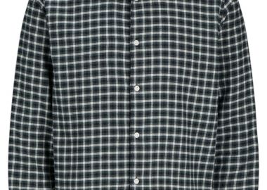 Πουκάμισο Μακρυμάνικο Jack & Jones Jorjoshua Flannel Check 12260776-Forest Night Ανδρικό - Jack & Jones - 