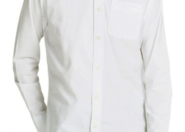 Πουκάμισο Μακρυμάνικο Jack & Jones Jprbrook Oxford 12192150-WHITE Ανδρικό - Jack & Jones - 