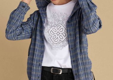 Πουκάμισο μακρυμάνικο με κουμπιά - 5206179030137 -  - 