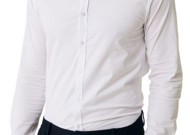 Πουκάμισο Μακρυμάνικο Mexx BOB Basic TU1501033M-White Ανδρικό - Mexx - 