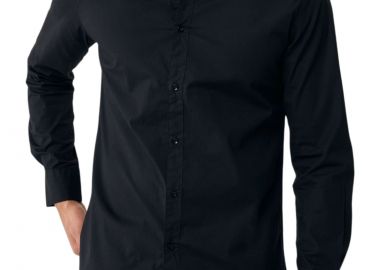 Πουκάμισο Μακρυμάνικο Mexx Bob MF007200243M-BLACK Ανδρικό - Mexx - 