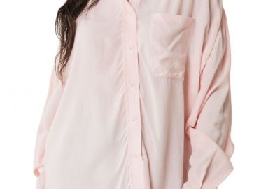 Πουκάμισο Μακρυμάνικο Mexx Cargo blouse with pockets MF006100941W-Light Coral Γυναικείο - Mexx - 