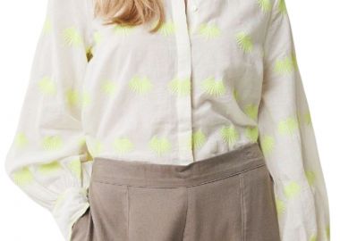 Πουκάμισο Μακρυμάνικο Mexx Embroidered Blouse MF006102341W-Off White Γυναικείο - Mexx - 
