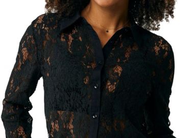 Πουκάμισο Μακρυμάνικο Mexx Lace Blouse MF006102643W-194003 Γυναικείο - Mexx - 